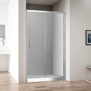 Душевая дверь Aquanet Alfa NAA6121 168420 120 см стекло прозрачное профиль хром